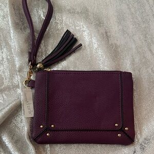 Purple Wristlet